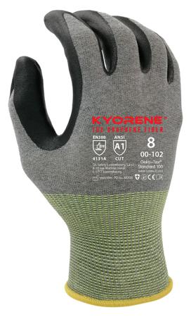 00-102-taille-11 KYORENE 00-102 Black, Grey Graphene Abrasion Resistant, Cut Resistant, Puncture Resistant, Tear Resistant Gloves, Size