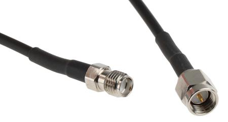ASMA500B174L13 Siretta ASMA Series, 5 m, RF LLC100A Coaxial, Terminated 50 Ω