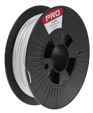 174-0026 RS PRO 1.75mm Grey ABS-X 3D Printer Filament, 500g
