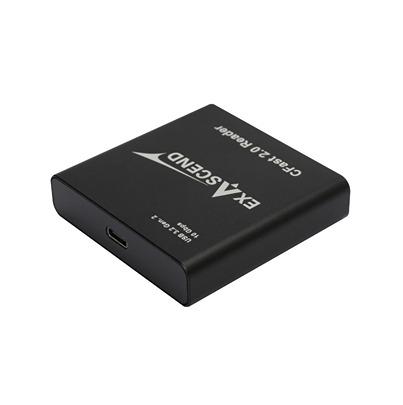 EXCRCFT1 Exascend 1 port USB 3.2 Memory Card Reader for Cfast Memory Cards