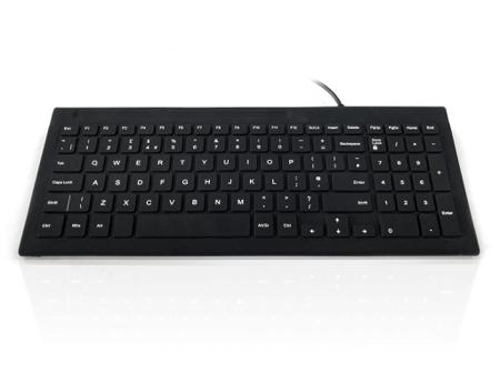 KYB-MED-103-UBK Ceratech  Wired USB Keyboard, QWERTY (UK), Black