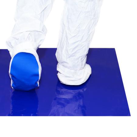 218-609 RS PRO Blue Cleanroom ESD-Safe Mat, 458mm x 1143mm x 1.35mm
