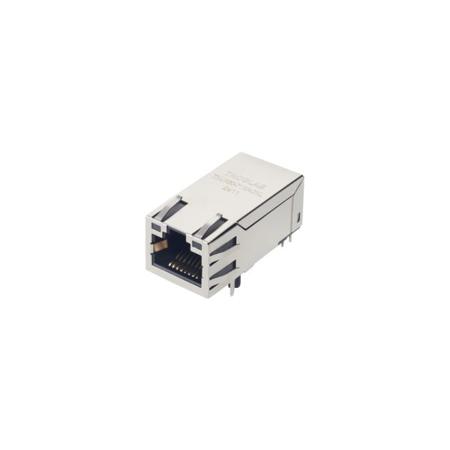 TMJK60-71KAONL Taoglas TMJ Series Ethernet Connector, Surface Mount, EMI Shield Straight 1 Port 1 -Way