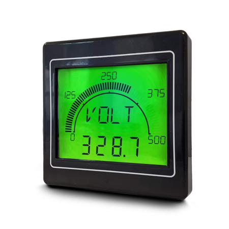 APM-MAX-M21-PL-4B Trumeter  , LCD Digital Panel Multi-Function Meter for Current, Frequency, Power, Voltage, 68mm x 68mm