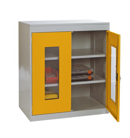 213-412 RS PRO 1 Door Steel Floor Standing Cupboard, 984 X 915 X 505mm