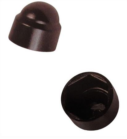 701300 Guitel Hervieu, Black PP Hex Nut, M20