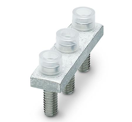 3213205 Phoenix Contact FBI 3-20 N Series Screw Bridge for Use with DIN Rail Terminal Blocks