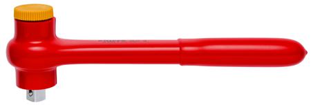 98 42 Knipex 1/2 in Square Ratchet with Reversible Ratchet Handle, 265 mm Overall