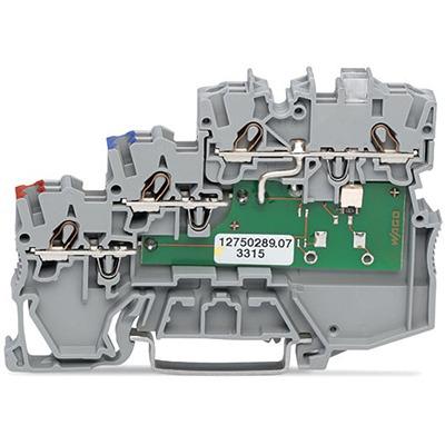 2000-5311-1101-951 Wago Grey 2000 Terminal Block, 3 level