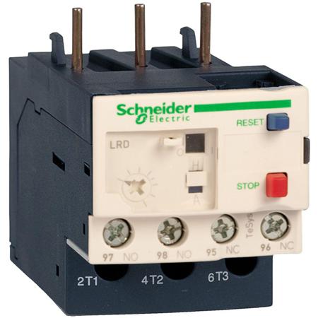 LR3D066 Schneider Electric Thermal Overload Relay - 1 NO + 1 NC, 1 → 1.6 A F.L.C, 10 A Contact Rating, 690 V, TeSys