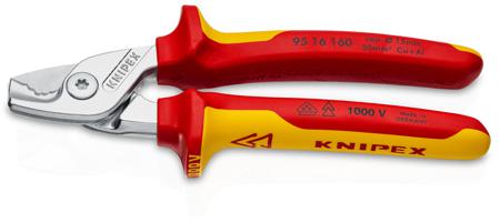 95-16-160 Knipex 95 16 160 VDE/1000V Insulated 160 mm Cable Shears