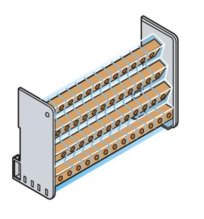 1STQ008295A0000 ABB AD1028 Series Terminal Box, IP20, 93x89x48mm