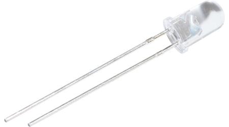 RND-135-00168 RND2 V Red LED T-1 3/4 (5mm) Through Hole, RND RND 135-00168