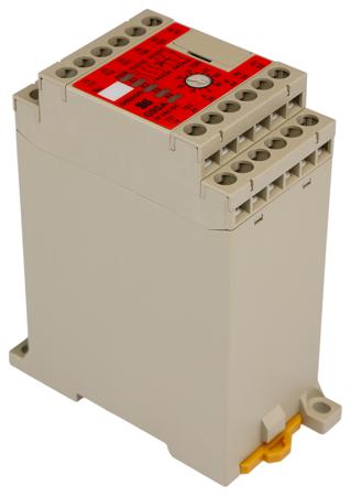 G9SA-321T30-AC-DC24 Omron Dual-Channel Emergency Stop Safety Relay, 24V ac/dc, 3 Safety Contacts
