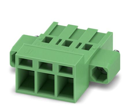 1809747 Phoenix Contact, 5.08mm Pitch, MSTBC 2.5/ 3-STZF-5.08, 3 Way, , Pluggable Terminal Block, Plug, Plug-In, Screw