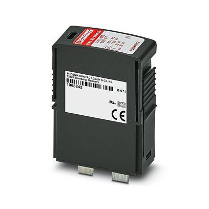 1068842 Phoenix Contact, VALVETRAB MS Surge Protection Plug 760 V ac Maximum Voltage Rating 30kA Maximum Surge Current Surge