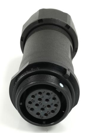 304-678 RS PRO Industrial Circular Connectors, 15 Contacts, In-line, SP21 Connector, Socket, Female, IP68
