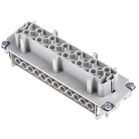 10197000 EPIC Heavy Duty Power Connector Module, 16A, Female, H-BE Series, 24 Contacts