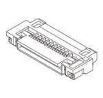 51296-0833 Molex,  0.5 mm Pitch 8 Way Right Angle FPC Connector, Bottom