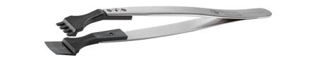 4WFCPR-SA-1 ideal-tek 130 mm, PEEK (Tip), Stainless Steel (Body), Flat, ESD Tweezers