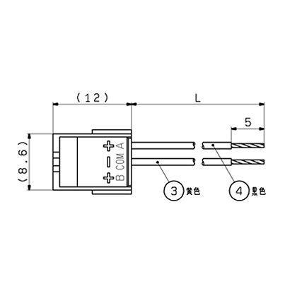 SX100-41-S SMC SX100 Connector Assembly,