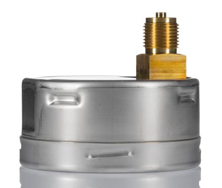 9051678 WIKA G 1/2 Back Entry Analogue Positive Pressure Gauge 1.6bar, , 0bar min.