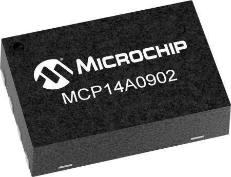 MCP14A0902T-E-MNYVAO Microchip MCP14A0902T-E/MNYVAO MOSFET Gate Driver 2, 9 A, 18V 8-Pin, TDFN