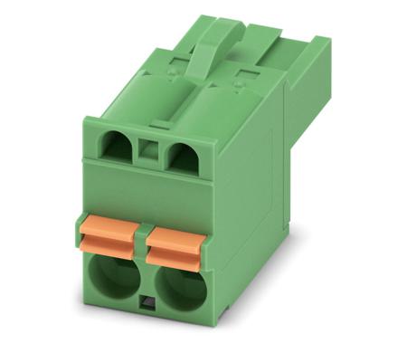 1902110 Phoenix Contact, 5.08mm Pitch, FKCT 2.5/ 2-ST-5.08, 2 Way, , Pluggable Terminal Block, Plug, Panel Mount, Screw