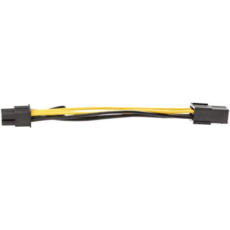 PCIEX68ADAP StarTech.com 6 Way Female PCIe to 8 Way Male PCIe Wire to Board Cable, 154.9mm