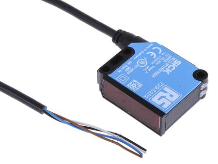 729-5151 RS Pro Photoelectric Sensor Retro-reflective Block Style 0.15 → 10 m Detection Range PNP IP67