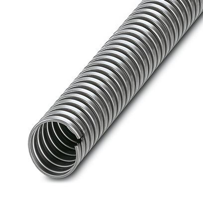 3240864 Phoenix Contact 10m Silver Cable Cover in Stainless Steel, 23mm Inside dia.
