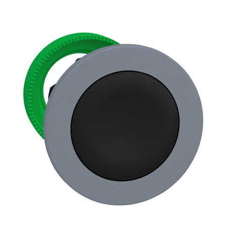 ZB5FA2C0 Schneider Electric Harmony Series Black Spring Return Push Button, 30.5mm Cutout, IP66, IP67