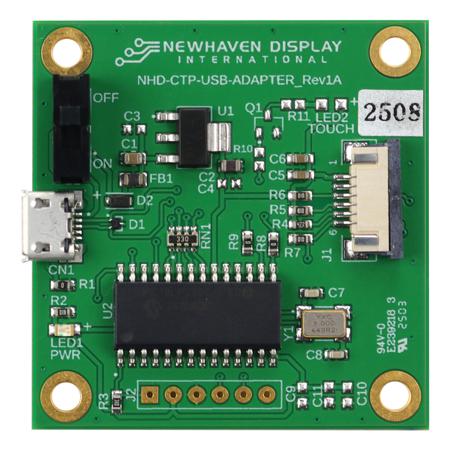 NHD-CTP-USB-ADAPTER-640480 NEWHAVEN DISPLAY INTERNATIONAL Adapter Board