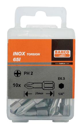 65I-PH3 10XBITS PH3 25MM 1/4 STAINLESS