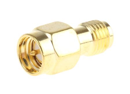 ADP-SMAM-SMAF RF Solutions Straight 50Ω RF Adapter SMA Plug to SMA Socket 3GHz