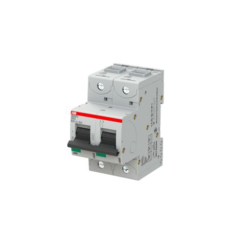 2CCF019605R0001-S802PV-SP63---5-kA ABB S800PV 63A MCB2P Curve B