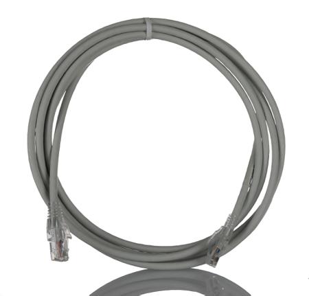 PCD-01005-0E Molex Premise NetworksPowerCat 5E, 3m Cat5e, Grey RJ45 to Male RJ45 Male, U/UTP Unshielded, Terminated PVC Sheath