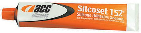 740010640 Acc Silicones White Sealant Paste 75 ml Tube
