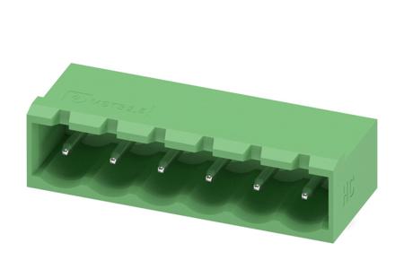 1923791 Phoenix Contact, 5.0mm Pitch, MSTBA 2.5 HC/ 6-G, 6 Way, Pluggable Terminal Block, Header, Solder Termination,