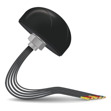 X1005324-LWS5SX10A2 KYOCERA AVX  Dome Omnidirectional Multiband Antenna with SMA Male Connector, WiFi