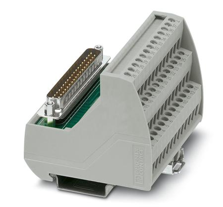 2315146 Phoenix Contact VIP-3 Series 37-Contact Male Interface Module, D-sub Connector, DIN Rail, 2A