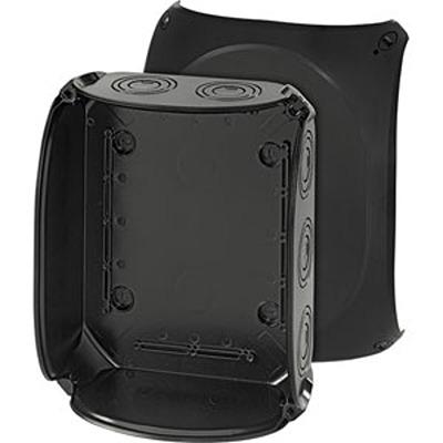 KF 2500 B HENSEL KF Series Black Polycarbonate Junction Box, IP66, IP67, IP69, 112 x 255 x 205mm