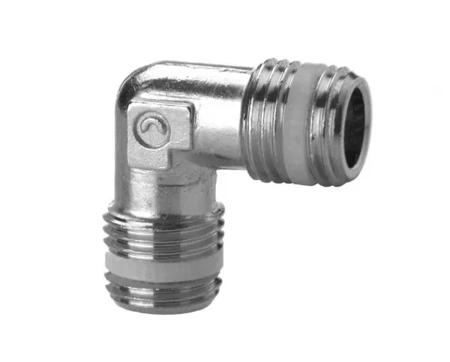 S2010-1-2 Camozzi S2000 Series Elbow Fitting, R 1/2 Male to Male BSPT, Threaded Connection Style, S2010 1/2