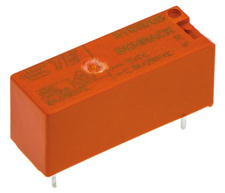 RY611005 TE Connectivity SPDT Non-Latching Relay PCB Mount, 5V dc Coil, 8 A