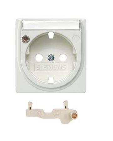 5UH1310 Siemens DELTA White Plug Socket, 16A, Schuko