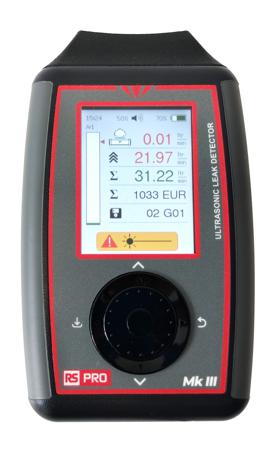 535-049 RS PRO Ultrasonic Leak Detector, 240 X 320pixel Display