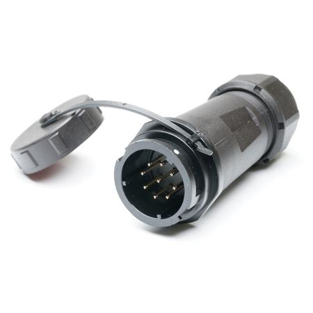 304-750 RS PRO Industrial Circular Connectors, 9 Contacts, In-line, SY21 Connector, Socket, Male, IP67