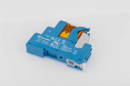 4C-01-8-024-0060SPA Finder, 24V ac SPDT Interface Relay Module, Screw Terminal , DIN Rail