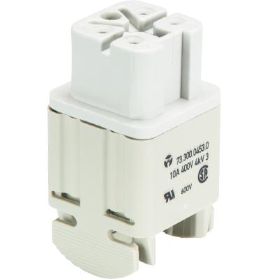 73-300-0453-0 Wieland Insert, 10A, Female, 73 Series, 4 Contacts