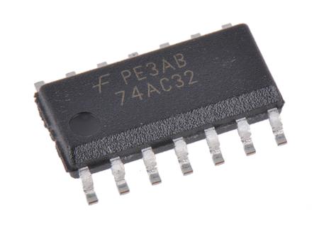 74AC32SCX onsemi , Quad 2-Input OR Logic Gate, 14-Pin SOIC